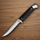 Rough Ryder Small Highland Fixed Knife 3.13" 440 Steel Blade Black G10 Handle