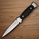 Rough Ryder Amigo Highland Fixed Knife 3.75" 440 Steel Blade Black Micarta Handle