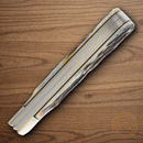 Rough Ryder Jumbo Trapper Pocket Knife Carbon Steel Blades Cinnamon Stag Bone Handle