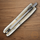 Rough Ryder Mini Folding Knife 1" Stainless Steel Blade White Bone Handle