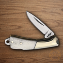 Rough Ryder Mini Folding Knife 1" Stainless Steel Blade White Bone Handle
