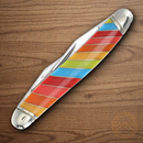 Rough Ryder Lollipop Series Pocket Knife Stainless Steel Blades Multi Plastic Handle