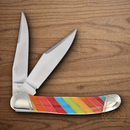 Rough Ryder Lollipop Series Copperhead Pocket Knife Stainless Steel Blades Multi Plastic Handle