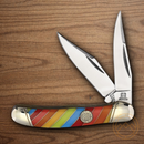 Rough Ryder Lollipop Series Copperhead Pocket Knife Stainless Steel Blades Multi Plastic Handle
