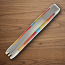 Rough Ryder Lollipop Sowbelly Trapper Pocket Knife Stainless Steel Blades Multi Plastic Handle