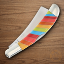 Rough Ryder Lollipop Series Folding Knife Stainless Steel Blade Multi Plastic Handle