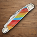 Rough Ryder Lollipop Series Texas Stockman Pocket Knife Stainless Steel Blades Multi Plastic Handle