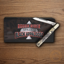 Rough Ryder Appaloosa Doctor Folding Knife Stainless Steel Blades White/Gray Bone Handle
