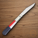 Rough Ryder Texas Star Daddy Barlow Folding Knife Stainless Steel Blade Red/White/Blue Plastic Handle