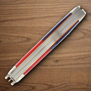 Rough Ryder Texas Star Sowbelly Pocket Knife Stainless Steel Blade Red/White/Blue Synthetic Handle
