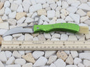 Rough Ryder Mushroom Hunter Folding Knife 3" Stainless Steel Blade Green Aluminum Handle