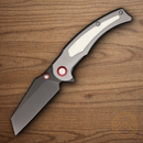 Rough Ryder Tattoo Series Folding Knife 3.5" Stainless Steel Blade Gray Aluminum Handle