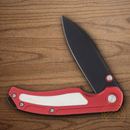 Rough Ryder Tattoo Series Folding Knife 3.25" Stainless Steel Blade Red Aluminum Handle