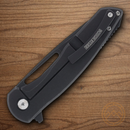Rough Ryder Tattoo Series Folding Knife 3.25" Stainless Steel Blade Gray Aluminum Handle