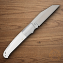 Rough Ryder Winter Folding Knife 3.25" Stainless Steel Blade White Bone Handle