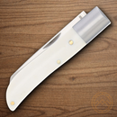 Rough Ryder Winter Folding Knife 2.75" Stainless Steel Blade White Bone Handle