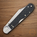 Rough Ryder Bearhead Copperhead Folding Knife 440A Steel Blade Black Pakkawood Handle