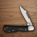 Rough Ryder Bearhead Copperhead Folding Knife 440A Steel Blade Black Pakkawood Handle