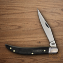 Rough Ryder Bearhead Toothpick Folding Knife 440A Steel Blade Black Pakkawood Handle