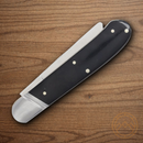 Rough Ryder Reserve Bearhead Pocket Knife Stainless Steel Blade Black Pakkawood Handle
