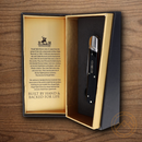 Rough Ryder Reserve Bearhead Pocket Knife Stainless Steel Blade Black Pakkawood Handle