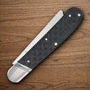Rough Ryder Reserve Bearhead Pocket Knife Stainless Steel Blades Black Pakkawood Handle