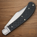 Rough Ryder Bearhead Saddle Horn Pocket Knife 440A Steel Blades Black Pakkawood Handle