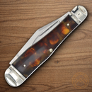 Rough Ryder Whittler Pocket Knife Stainless Steel Blades Imitation Tortoise Shell Handle.