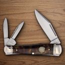 Rough Ryder Whittler Pocket Knife Stainless Steel Blades Imitation Tortoise Shell Handle.