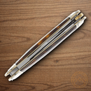 Rough Ryder Whittler Pocket Knife Stainless Steel Blades Imitation Tortoise Shell Handle.