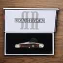 Rough Ryder Whittler Pocket Knife Stainless Steel Blades Imitation Tortoise Shell Handle.