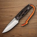 Rough Ryder Fixed Knife 3.75" 440 Steel Blade Brown Micarta Handle.