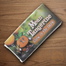 Rough Ryder Mean Tangerine Folding Knife 1.38" Stainless Steel Blade Orange Acrylic Handle.