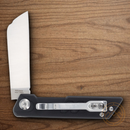 Rough Ryder Vibe Slip Folding Knife 2.25" Stainless Steel Blade Black G10 Handle.
