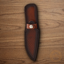 Rough Ryder Skinner Fixed Knife 3.75" Stainless Steel Blade Stag Bone Handle.