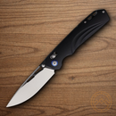 Rough Ryder Folding Knife 3.63" D2 Tool Steel Blade Black G10 Handle.