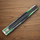 Rough Ryder Bluegill Hawkbill Folding Knife Stainless Steel Blade Blue/Green Bone Handle.