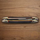 Rough Ryder Mini Canoe Pocket Knife Stainless Steel Blades Denim Micarta Handle