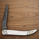 Rough Ryder Tuxedo Small Toothpick Folding Knife 440 Steel Blade White Micarta Handle