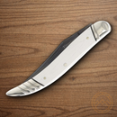 Rough Ryder Tuxedo Small Toothpick Folding Knife 440 Steel Blade White Micarta Handle