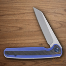 Rough Ryder Linerlock Folding Knife 2.88" Stainless Steel Blade Blue G10 Handle