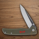 Rough Ryder 1st Infantry Folding Knife 3.5" Stainless Steel Blade OD Green G10 Handle