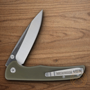 Rough Ryder 1st Infantry Folding Knife 3.5" Stainless Steel Blade OD Green G10 Handle