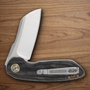 Rough Ryder Bullfrog Folding Knife 2.75" Stainless Steel Blade Black Pakkawood Handle