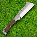 Rough Ryder Camp Side Folding Knife 3.88" Stainless Steel Blade Brown Micarta Handle