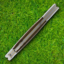Rough Ryder Camp Side Folding Knife 3.88" Stainless Steel Blade Brown Micarta Handle