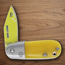Rough Ryder Sour Lemon Folding Knife 1.38" Stainless Steel Blade Yellow Acrylic Handle