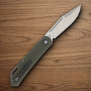 Rough Ryder Folding Knife 3.5" Stainless Steel Blade Green G10 Handle