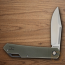 Rough Ryder Folding Knife 3.5" Stainless Steel Blade Green G10 Handle