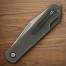 Rough Ryder Folding Knife 3.5" Stainless Steel Blade Green G10 Handle